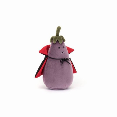 Jellycat Vivacious Aubergine Vampire | TNGH-81042